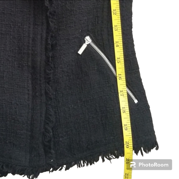 Belle Vere Tweed Moto Jacket EUC - Picture 8 of 15